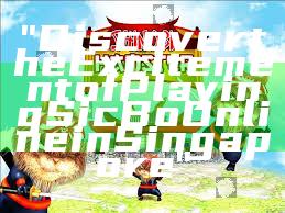 "Discover the Excitement of Playing Sic Bo Online in Singapore"